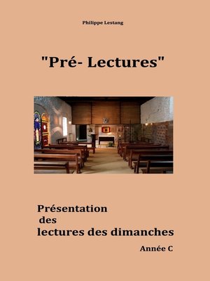 cover image of Pré-lectures C